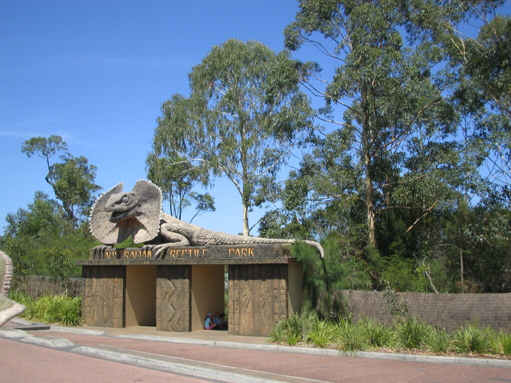 Entry to the Australian Reptile Park
